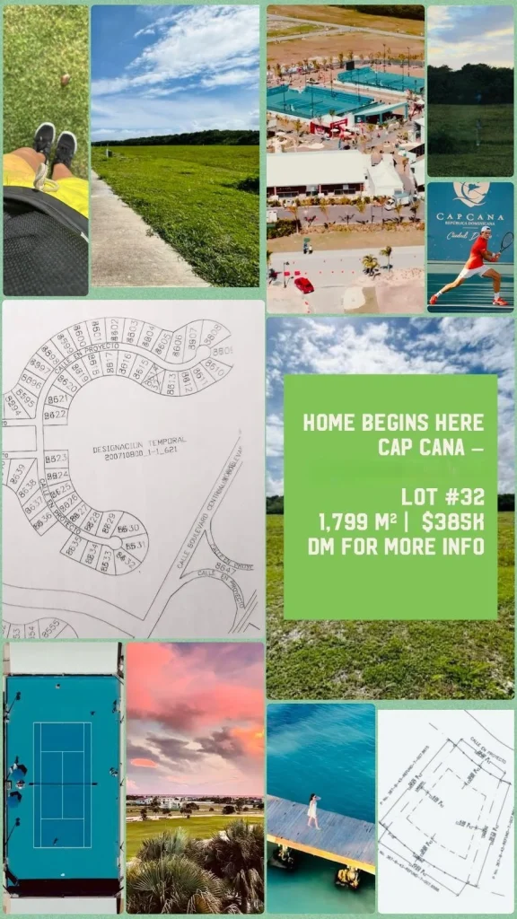 Hermoso Terreno en Venta en Cap Cana