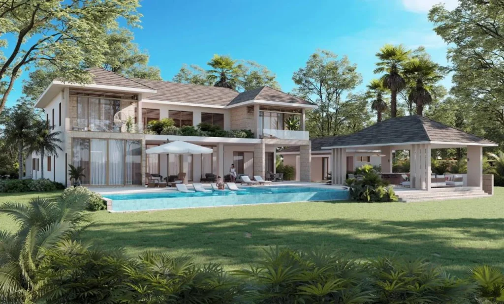 Villa en Venta con Vista al Campo de Golf en Punta Cana Resort - República Dominicana