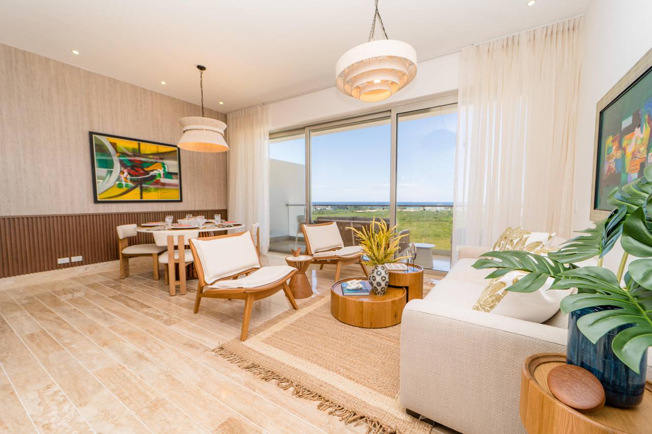 Fotografía 2 · Apartamento de 1 Dormitorio en Venta con Vistas al Mar y al Golf en 7 Mares, Cap Cana