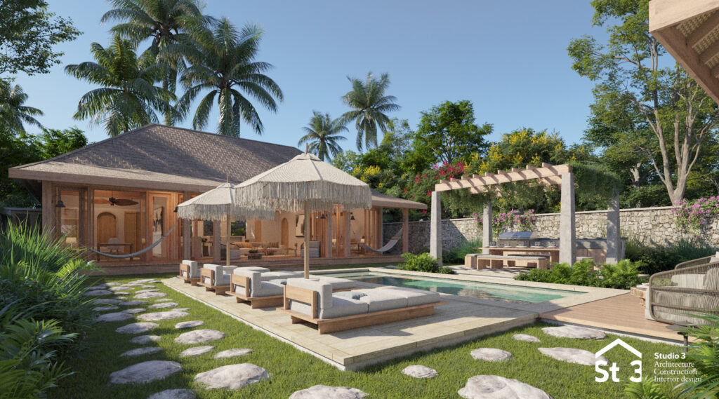Amazing Villas. Walking distance to the beach