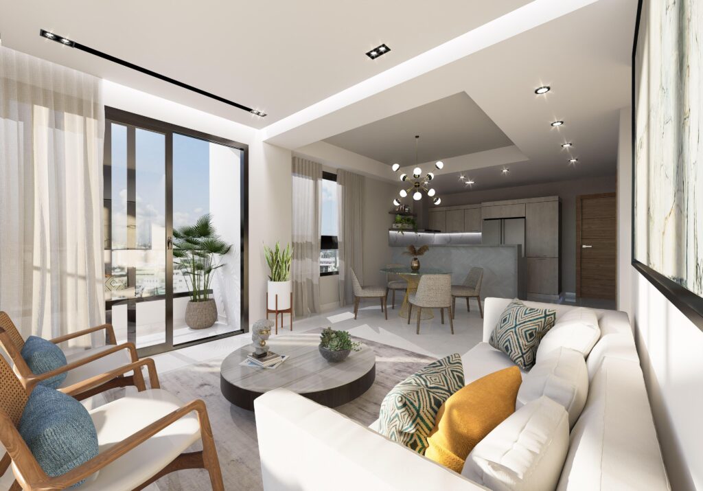 Torre familiar con apartamentos de 2 y 3 Habitaciones a pasos de la Av.Enriquillo