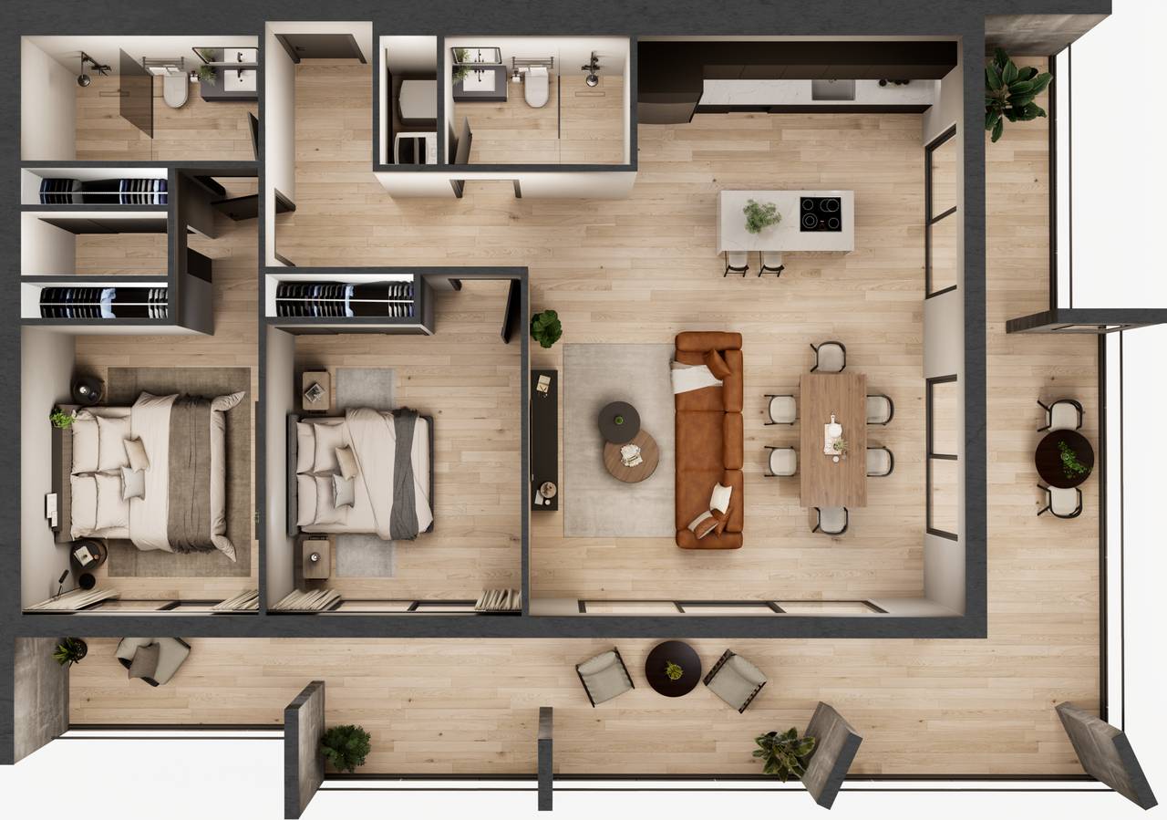 Fotografía 6 · Exclusivos Apartamentos, Jardines De Bellas Artes Santo Domingo