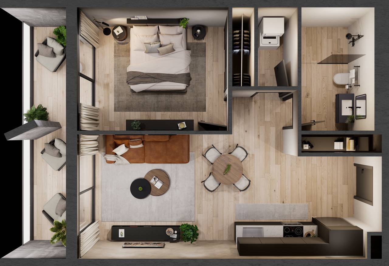 Fotografía 4 · Exclusivos Apartamentos, Jardines De Bellas Artes Santo Domingo